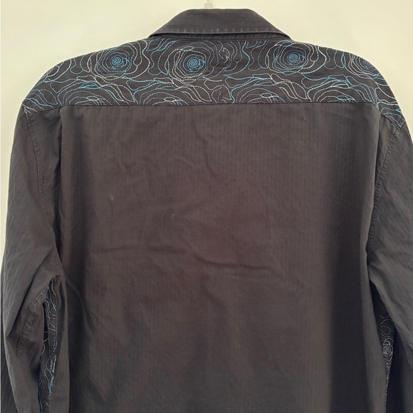 Le Chateau Women's Size‎ Large Button Down Embroidered Western Cowgirl Aesthetic - Picture 10 of 14